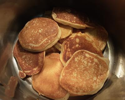 Pile of pancakes