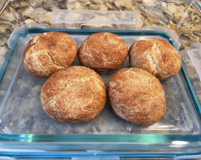 Baked Snickerdoodles
