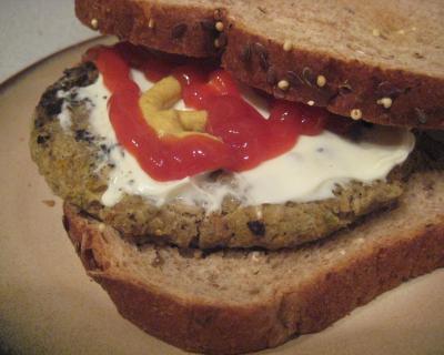 Mushroom Lentil Burgers