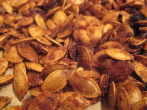 Spicy Sweet Pumpkin Seeds